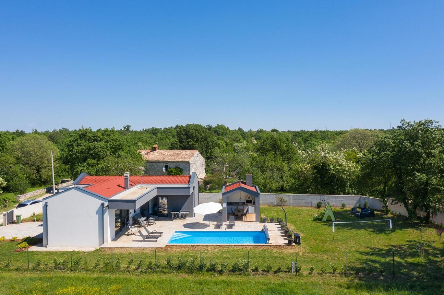 Vila Nora With Heated Pool Marčana Exteriör bild