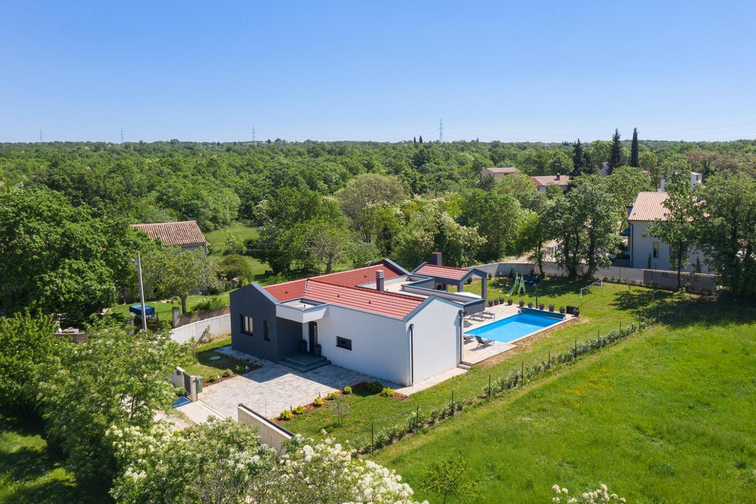 Vila Nora With Heated Pool Marčana Exteriör bild